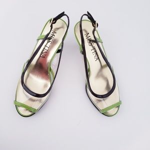 Miss tina chocolate lime sandal